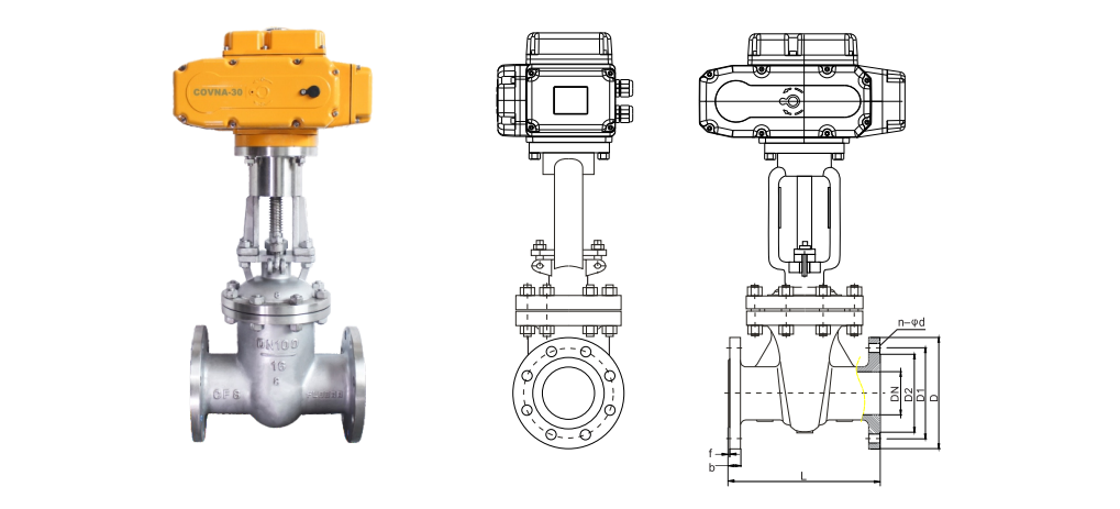 精小型多回轉(zhuǎn)電動閘閥