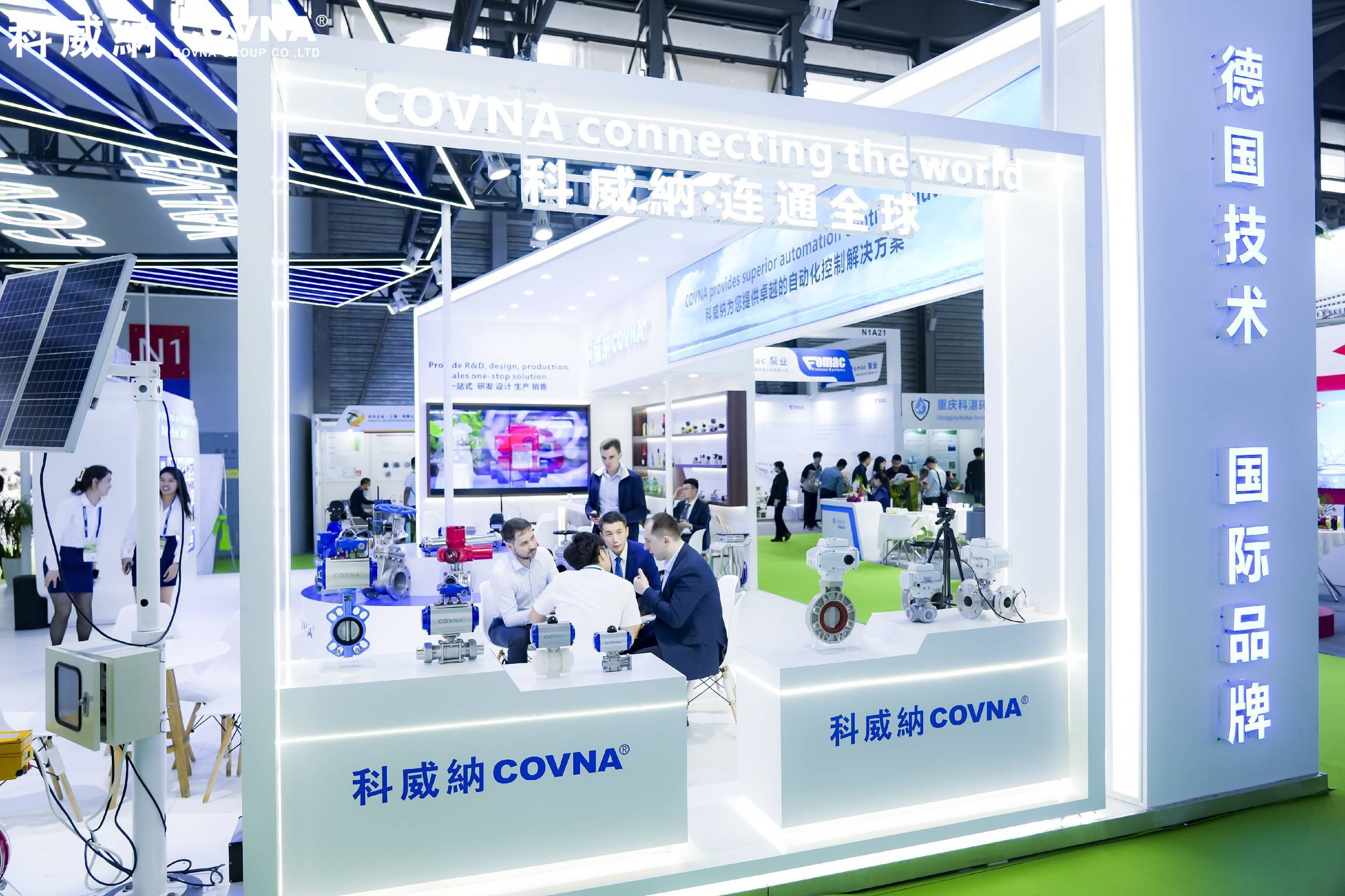 直擊展會(huì)現(xiàn)場(chǎng)|科威納COVNA再“縱橫馳騁”中國(guó)環(huán)博會(huì)上海站！