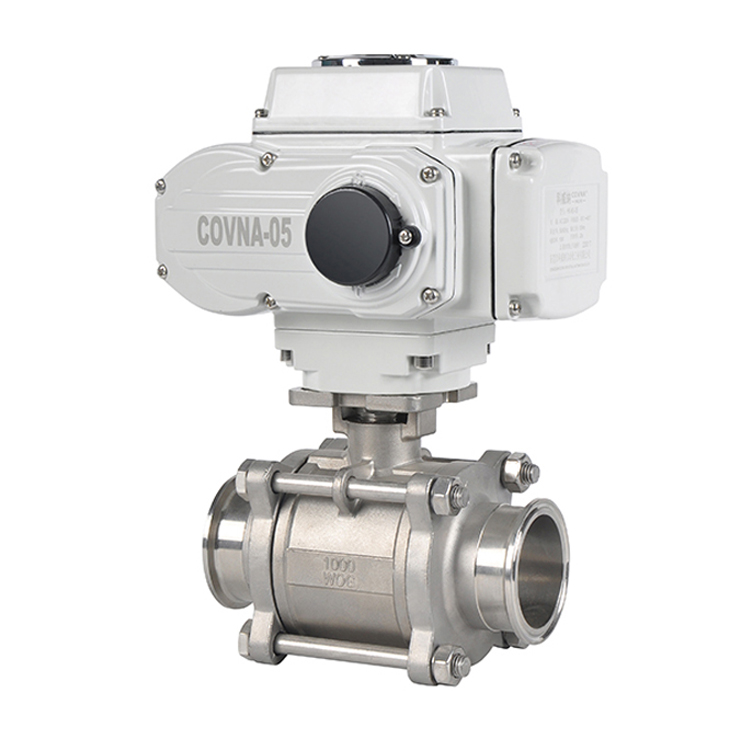 HK60-Q-3PS-K電動(dòng)三片式卡箍球閥